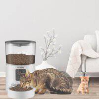 موزع طعام أوتوماتيكي للحيوانات الأليفة من هومي سعة 4 لتر - ذكي وموقوت