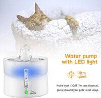 نافورة الماء النباتي ذات الطاقة المزدوجة بقيادة