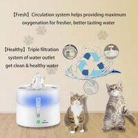 نافورة الماء النباتي ذات الطاقة المزدوجة بقيادة