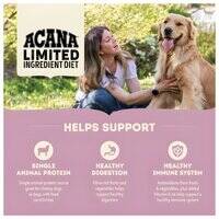 طعام جاف للكلاب من أكانا، مكون محدود، لحم ضأن مُغذّى على العشب، 2 كجم، 106670-1