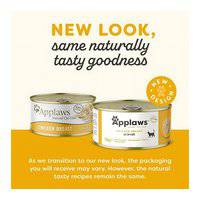 Applaws Chicken Breast in Broth Wet Cat Food Tin