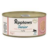 Applaws Tuna with Salmon in Jelly Senior Wet Cat Food Tin