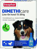 Beaphar Dimethicare Line-on Hond 15-30kg 6 pipetten