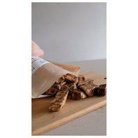 Boneve Air-Dried Free-Range Grass-Fed Beef Lung Chunks Dog Treat - 100G  106759-1