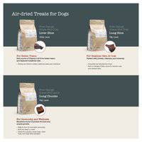Boneve Air-Dried Free-Range Grass-Fed Goat Liver Slice Dog Treat - 120G 106762-1