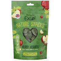 Burgess Excel Herby Hearts Small Pet Treats 60G 102421-1