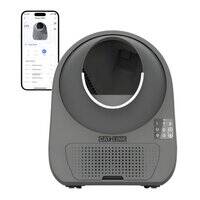 صندوق فضلات القطط كاتلينك سكووبر لاكشري برو إكس AI ذاتي التنظيف مع إزالة الروائح