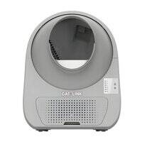 صندوق فضلات القطط كاتلينك سكوب يونج برو إكس إيه آي ذاتي التنظيف مع مزيل للروائح، سعة 13 لترًا، 63×62×74 سم - رمادي