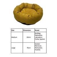 Danish Design Allsorts Palma Green Donut Bed for Dogs