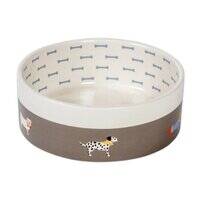 Danish Design Fatface Marching Dogs Pet Bowl