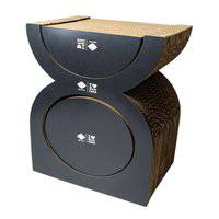 D&D Home I Love Happy Cats Faye Cardboard Scratcher Playground Set