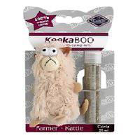 D&D KeekaBOO Farmer Kattie Plush Toy for Cats