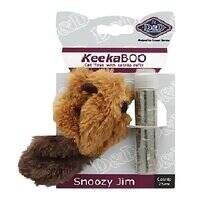 D&D KeekaBOO Snoozy Jim Toy for Cats