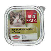 Dein Bestes mit Truthahn & Rind in Sauce 100g