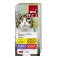 Dein Bestes Vanička Pro Kočky mit Lachs und Forelle in Sauce 100g