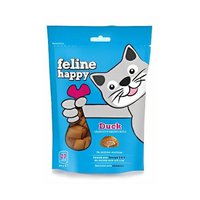 Feline Happy Duck Crunchy & Creamy Cat Treats 60g 2016051