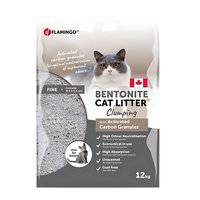 Flamingo Bentonite Activated Carbon Granules Clumping Cat Litter