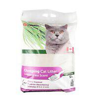 Flamingo Bentonite Zeolite And Lemongrass Scent Clumping Cat Litter 12kg