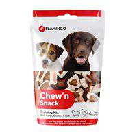 Flamingo Chew'n Snack Soft Training Mix Dog Treats 150g