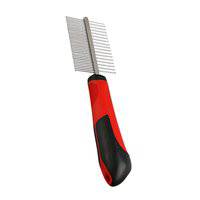 Flamingo Double Sided Twin Dog Grooming Comb