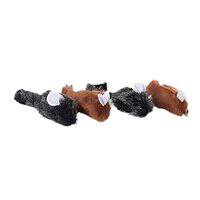 Flamingo Frank Mouse Brown/Black Plush Cat Toy 5cm