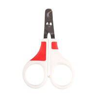 Flamingo Groo'Me Fausto Cat Nail Scissors White/Red