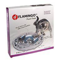 Flamingo Puzzle Feeder Hanto Interactive Cat Toy