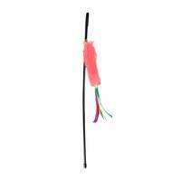Flamingo Rod Soft Plush Wand Cat Toy