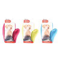 Flamingo Rubber Dog Grooming Glove