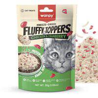 Wanpy Freeze Dried Fluffy Toppers Chicken and Cranberry - 30g