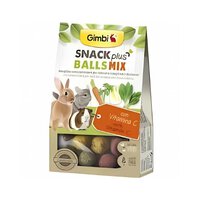 GIMBI SNACK PLUS BALLS MIX 50G 2170410068