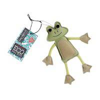 Green And Wilds Francois Le Frog Eco Toy for Dogs