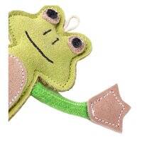 Green And Wilds Francois Le Frog Eco Toy for Dogs