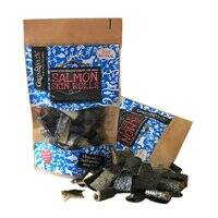 Green And Wilds Salmon Skin Rolls Dog Treats 50G