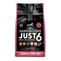 Harringtons Just 6 Salmon Grain Free Adult Dry Dog Food