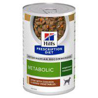 Hill's Prescription Diet Metabolic Weight Management Vegetable & Chicken Stew Wet Dog Food