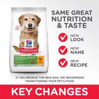 Hill's Science Plan Senior Vitality Small & Mini Mature Adult 7+ Dog Food with Chicken & Rice