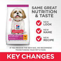 Hill's Science Plan Small & Mini Mature Adult 7 + Dog Food with Chicken