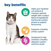 Hill’s Vet Essentials Multi- Benefit+ Weight Low fat Cat Food with Slow-cooked Chicken