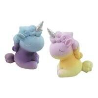 Hugo Kamishi Sitting Unicorns Aquarium Decor