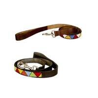 Huntlea Beaded Big Vee Dog Lead