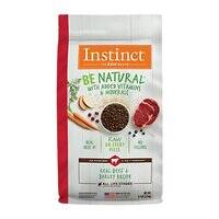 Instinct Be Natural Kibble Beef And Barley Dry Dog Food