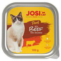 JosiCat Paté with Beef 32x100g Alu