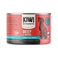 Kiwi Kitchens Grass Fed Beef & Mussel Dinner Canned Wet Puppy Food 67600