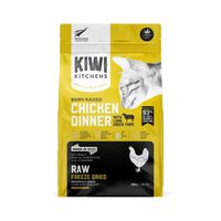 Kiwi Kitchens Raw Freeze Dried Barn Raised Chicken Dinner with Lamb Green Tripe Dry Cat Food 64600