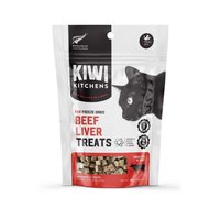 Kiwi Kitchens Raw Freeze Dried Beef Liver Cat Treats 30g 641003