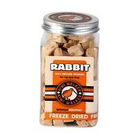 KIWI WALKER Freeze Dried Grain Free Snack Rabbit Cubes Dog And Cat Treats 75G