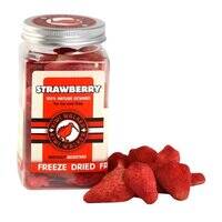 KIWI WALKER Freeze Dried Grain Free Snack Strawberry Dog And Cat Treats 25G