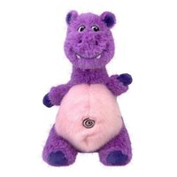 Kong Knots Belly Hippo Squeaker Dog Toy NKY11
