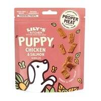 Lily's Kitchen Chicken and Salmon Nibbles Puppy Treats 70G